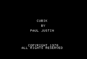 Cubik