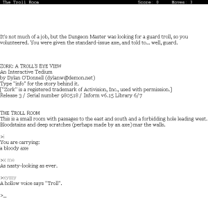 Zork: A Troll's-Eye View