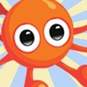 The 2D Adventures of Rotating Octopus Character