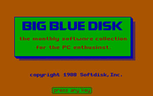 Big Blue Disk #21