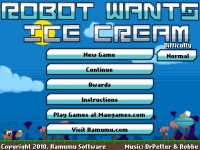 Robot Wants Ice Cream