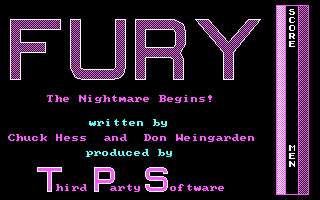 Fury: The Nightmare Begins!