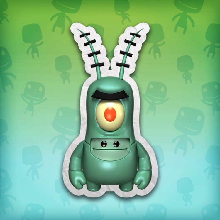 LittleBigPlanet 3: SpongeBob SquarePants - Plankton Costume