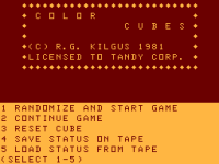 Color Cubes