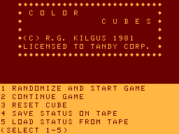 Color Cubes