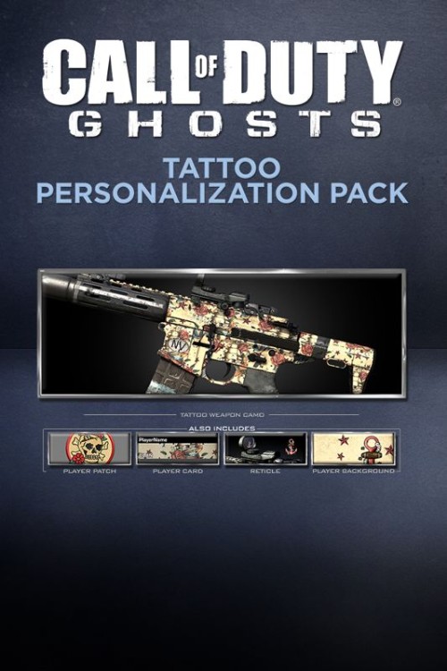 Call of Duty: Ghosts - Tattoo Personalization Pack