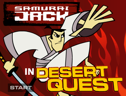 Samurai Jack in Desert Quest