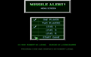 Missile Alert!