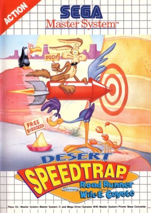 Desert Speedtrap starring Road Runner and Wile E. Coyote