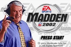 Madden NFL 2002