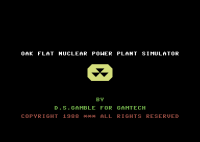 The Oakflat Nuclear Power Plant Simulator