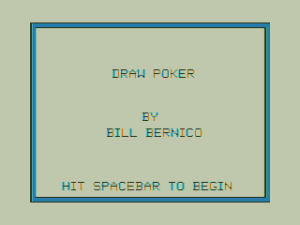 Draw Poker