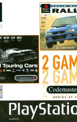 2 Games: TOCA World Touring Cars / Colin McRae Rally