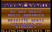 Summer Events
