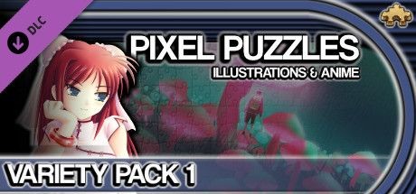 Pixel Puzzles: Illustrations & Anime - Jigsaw Pack: Variety Pack 1