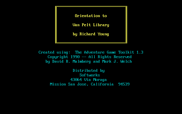 Orientation to The Van Pelt Library