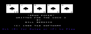 Draw Poker