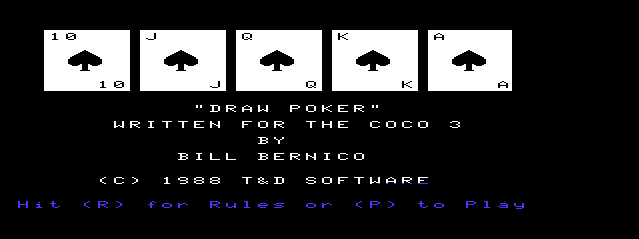 Draw Poker
