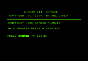 Search