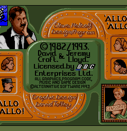 'Allo 'Allo! Cartoon Fun!