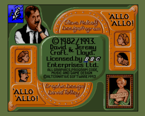 'Allo 'Allo! Cartoon Fun!