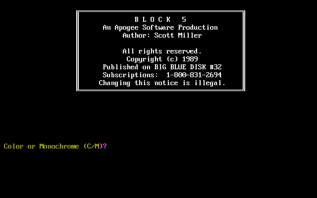 Block Five