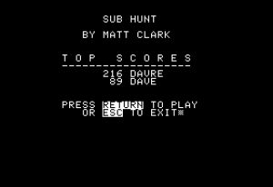 Sub Hunt