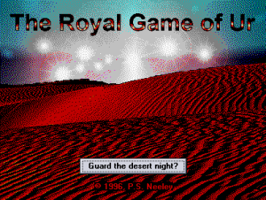 The Royal Game of Ur