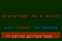 Adventure on a Boat!