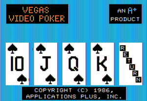 Vegas Video Poker