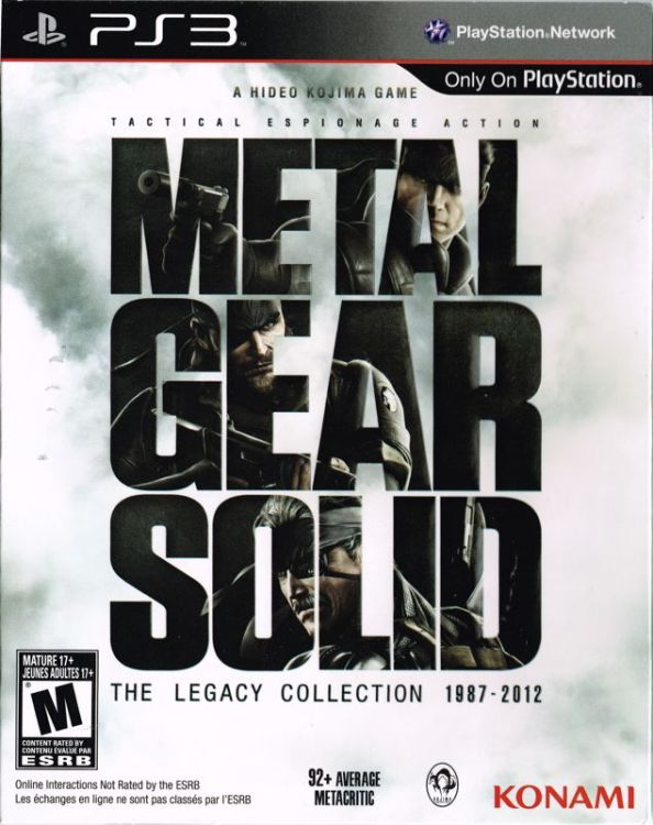 Metal Gear Solid: The Legacy Collection 1987-2012