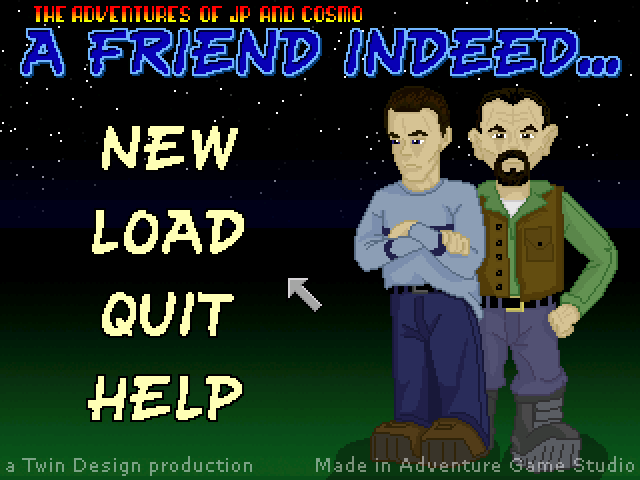 The Adventures of JP and Cosmo: A Friend Indeed
