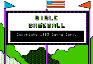 Bible Baseball