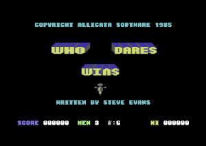Who Dares Wins