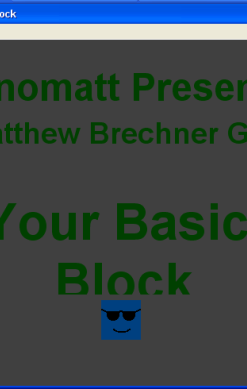 Your Basic Block