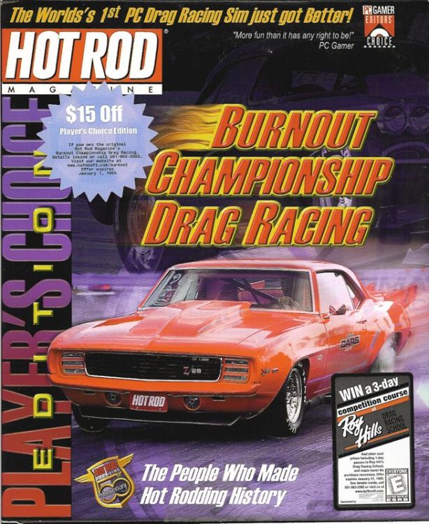 Burnout: Championship Drag Racing - Player's Choice Edition