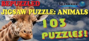 Bepuzzled Jigsaw Puzzle: Animals