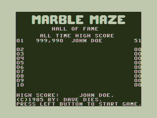 Marble Maze