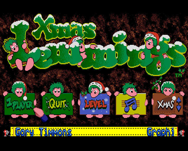 Xmas Lemmings