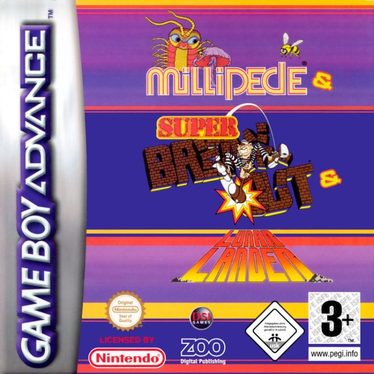 Millipede / Super Breakout / Lunar Lander
