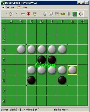 Deep Green Reversi