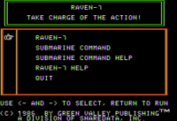 Raven-7 & Submarine Command!