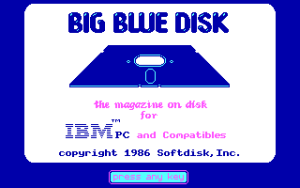 Big Blue Disk #3