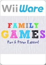 Family Games: Pen & Paper Edition!
