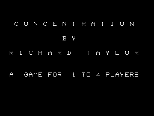Concentration