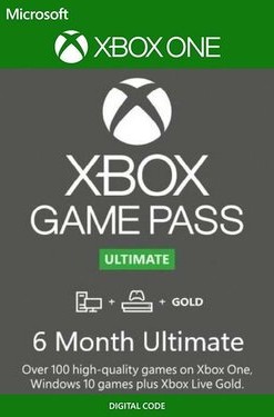 Xbox Game Pass Ultimate на 6 месяцев