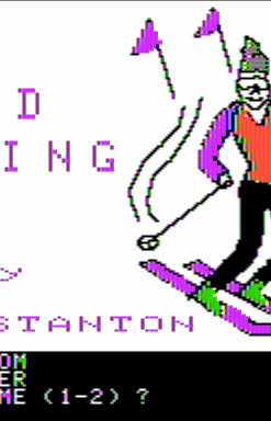 3-D Skiing