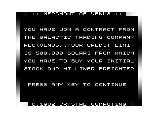 Merchant of Venus