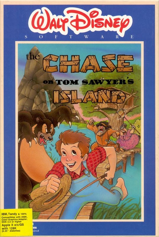 The Chase on Tom Sawyer's Island