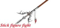 Stick figure fight